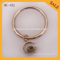 MC452 Wholesale hot sale metal chain tag for clothing/custom hang tag for bag